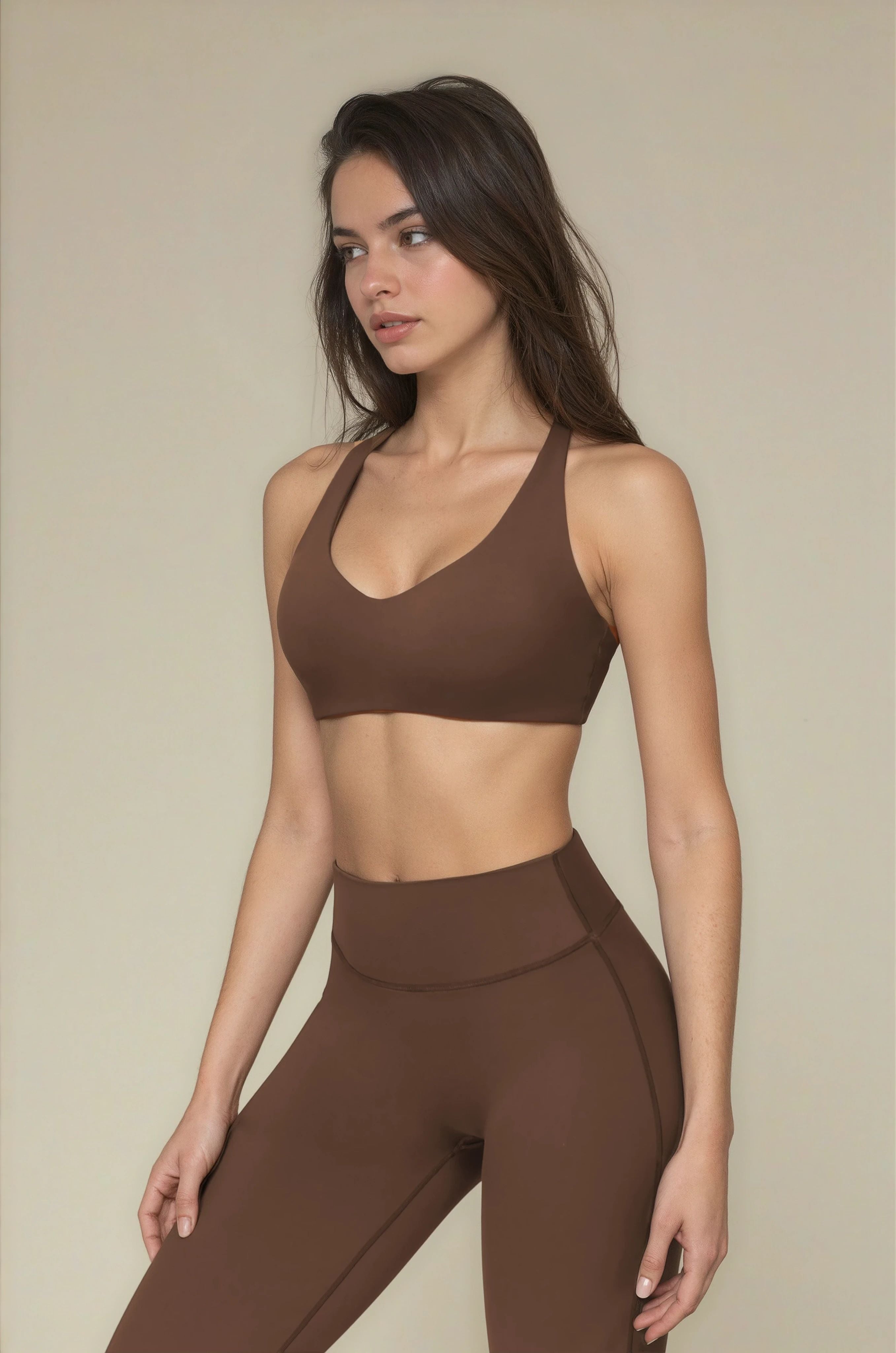 Brassière Racer Softform™ - Brown - Joy Studio - Sportswear