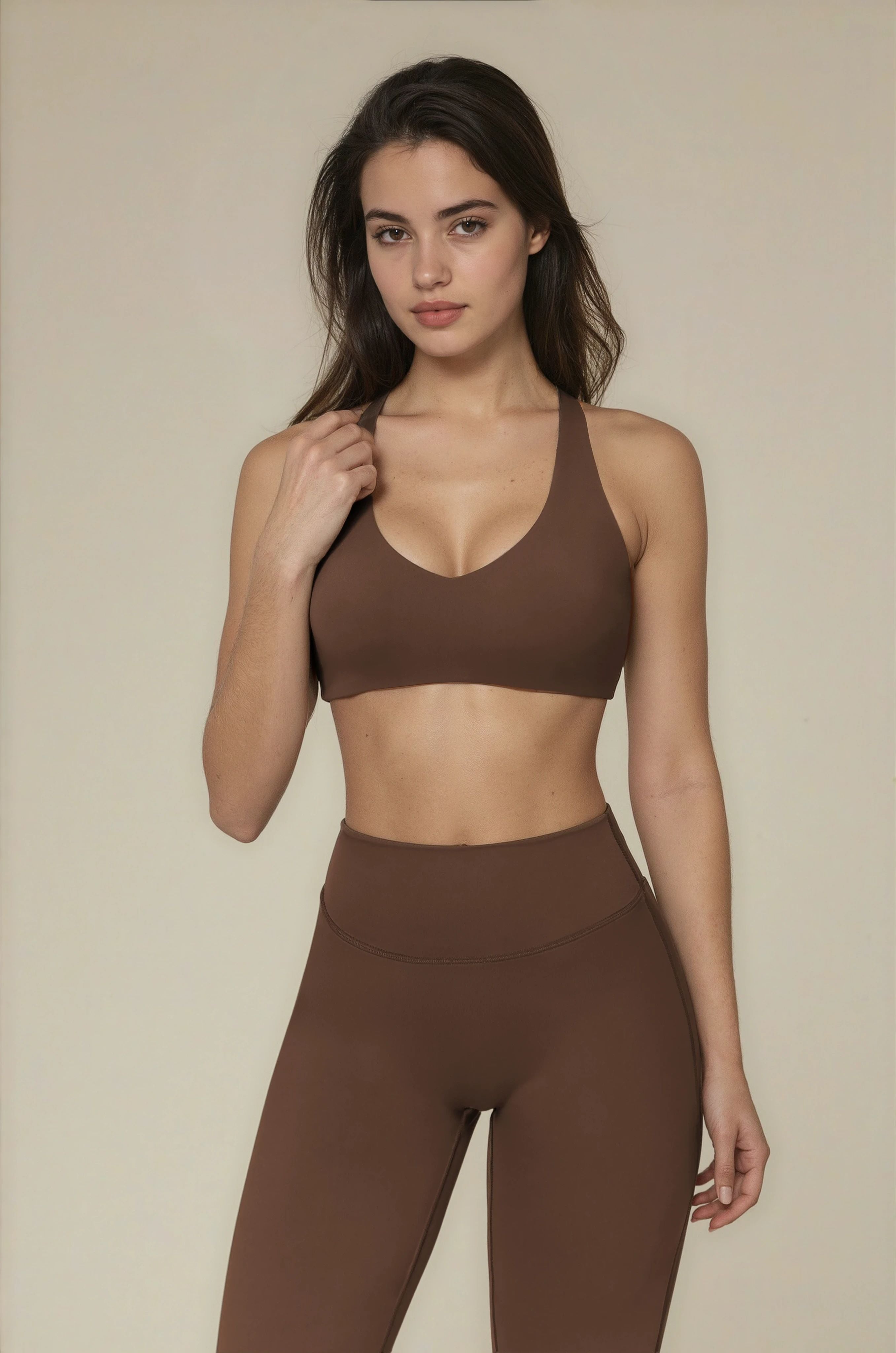 Brassière Racer Softform™ - Brown - Joy Studio - Sportswear