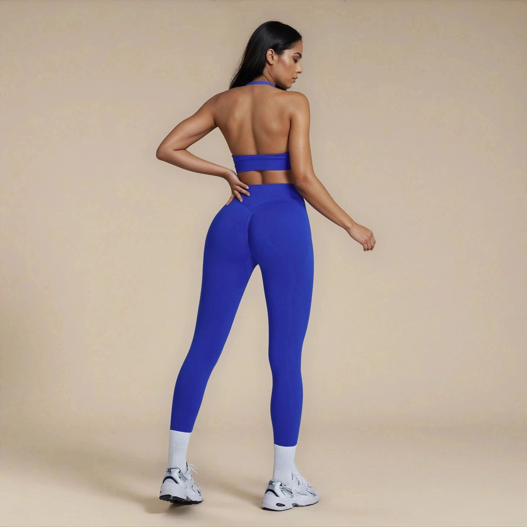 Legging Low Sculpt Scrunch - Cobalt - Joy Studio - Sportswear