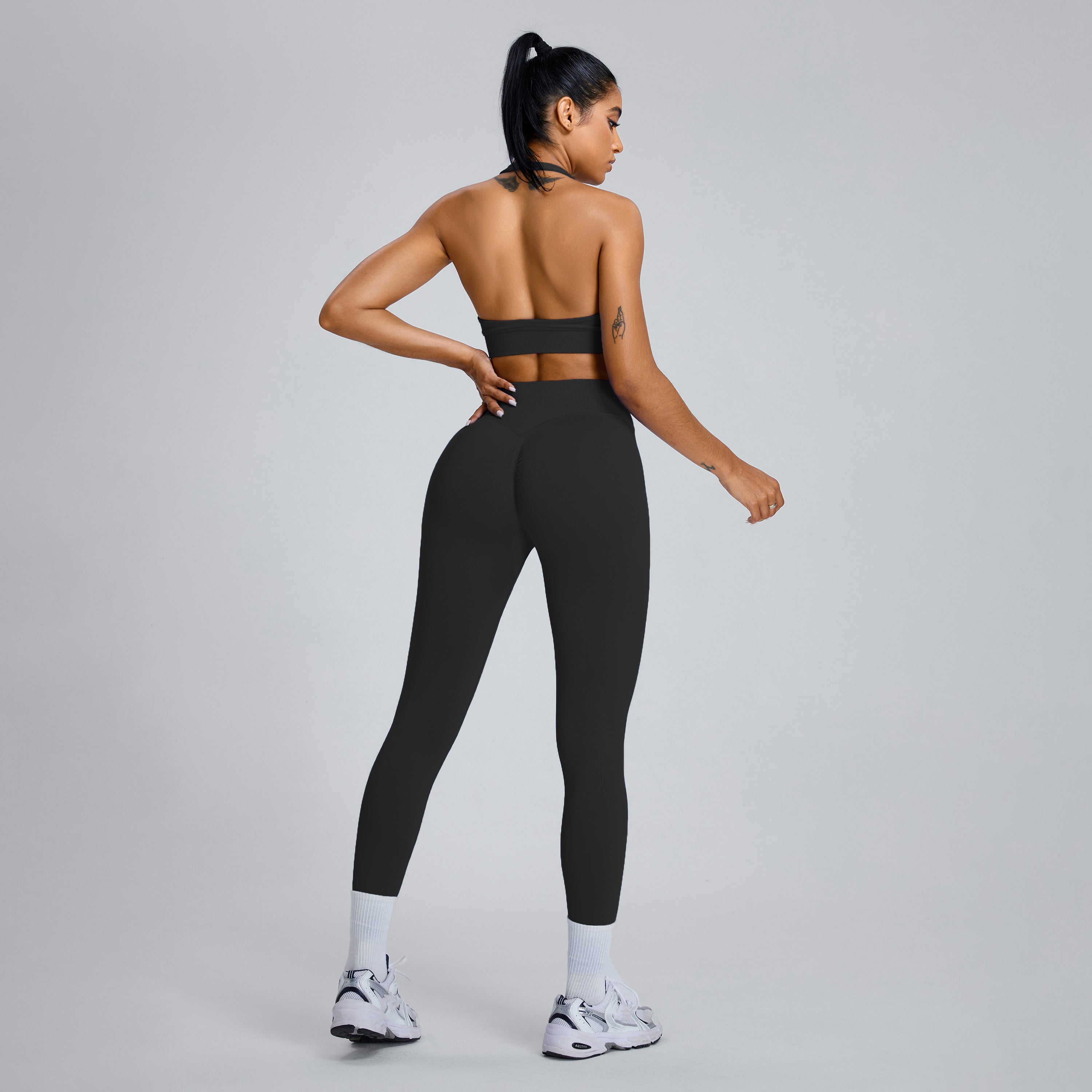 Legging Low Sculpt Scrunch - Onyx - Joy Studio - Sportswear