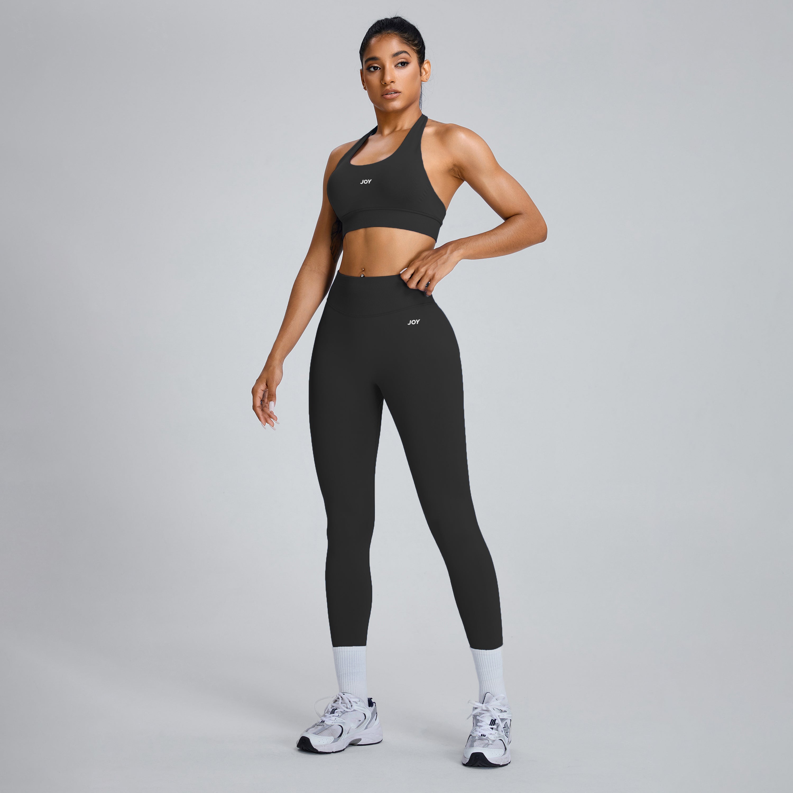 Legging Low Sculpt Scrunch - Onyx - Joy Studio - Sportswear
