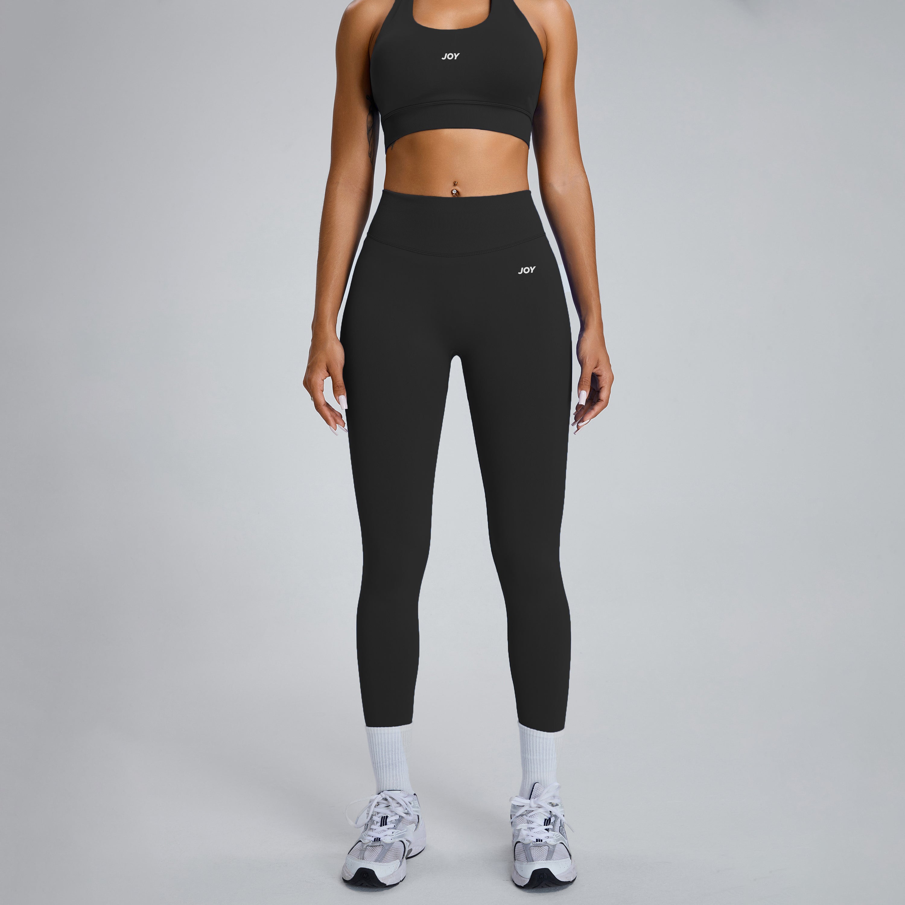 Legging Low Sculpt Scrunch - Onyx - Joy Studio - Sportswear