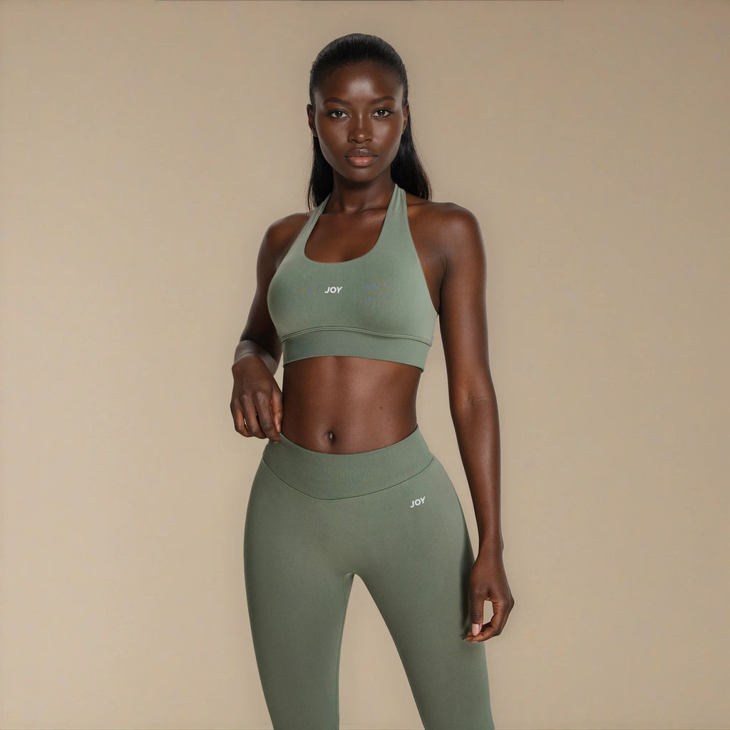 Brassière Low Sculpt Scrunch - Shark - Joy Studio - Sportswear