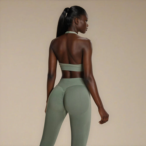 Brassière Low Sculpt Scrunch - Shark - Joy Studio - Sportswear