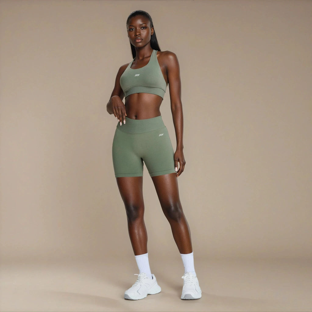 Brassière Low Sculpt Scrunch - Shark - Joy Studio - Sportswear