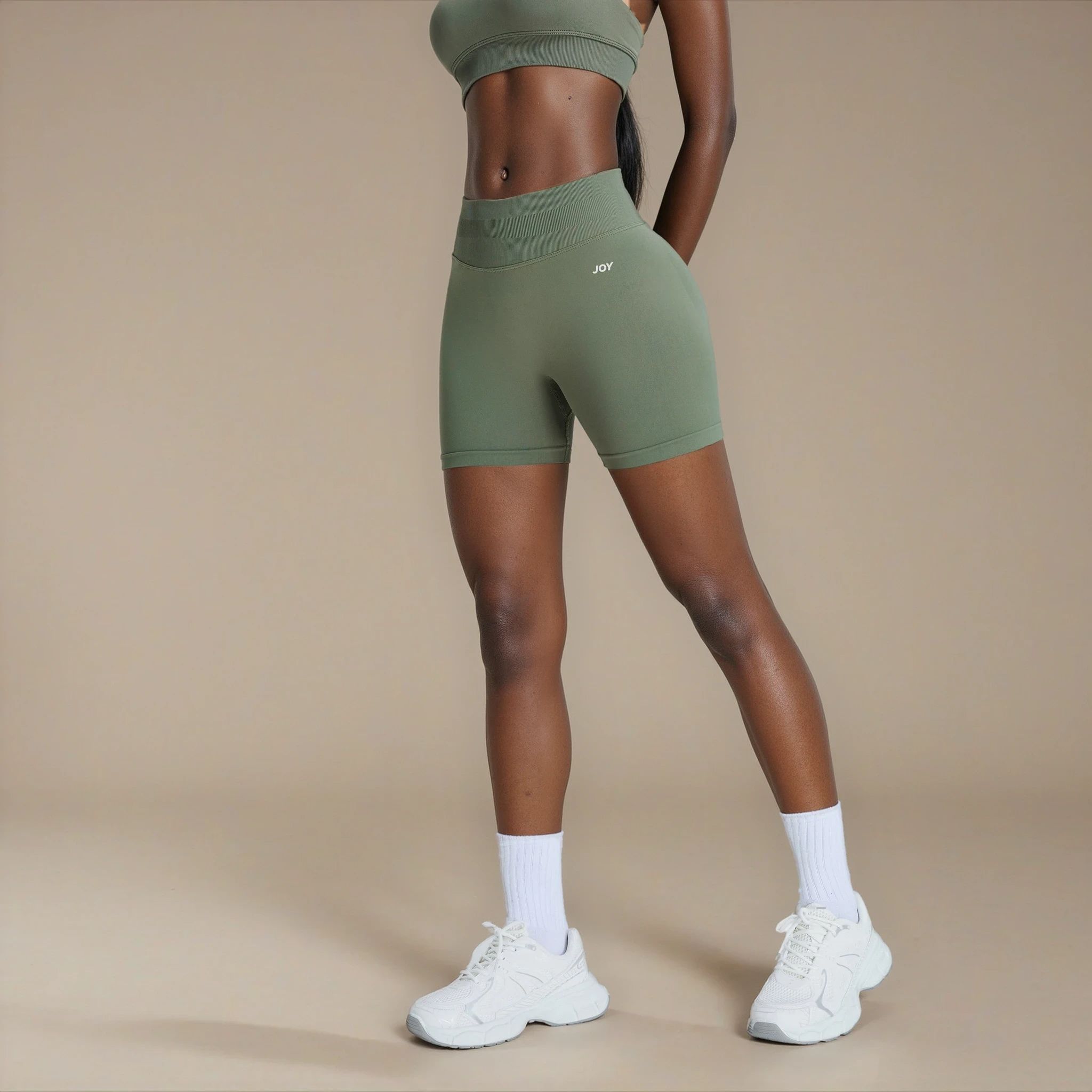 Short Low Sculpt Scrunch - Shark