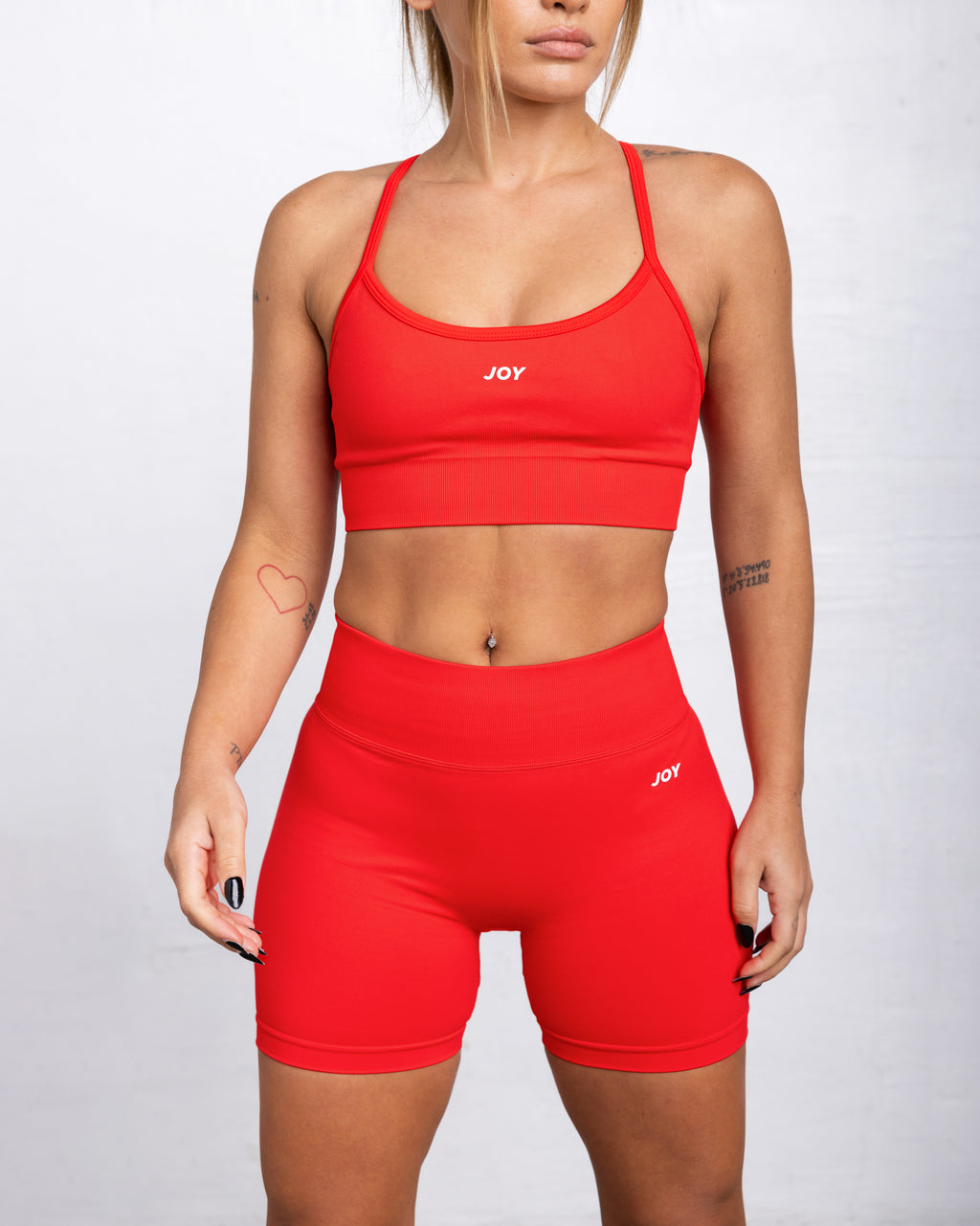 Short Sculpt Scrunch - Cherry - Joy Studio - Sportswear