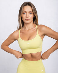 Sculpt Scrunch Bra - Lemon