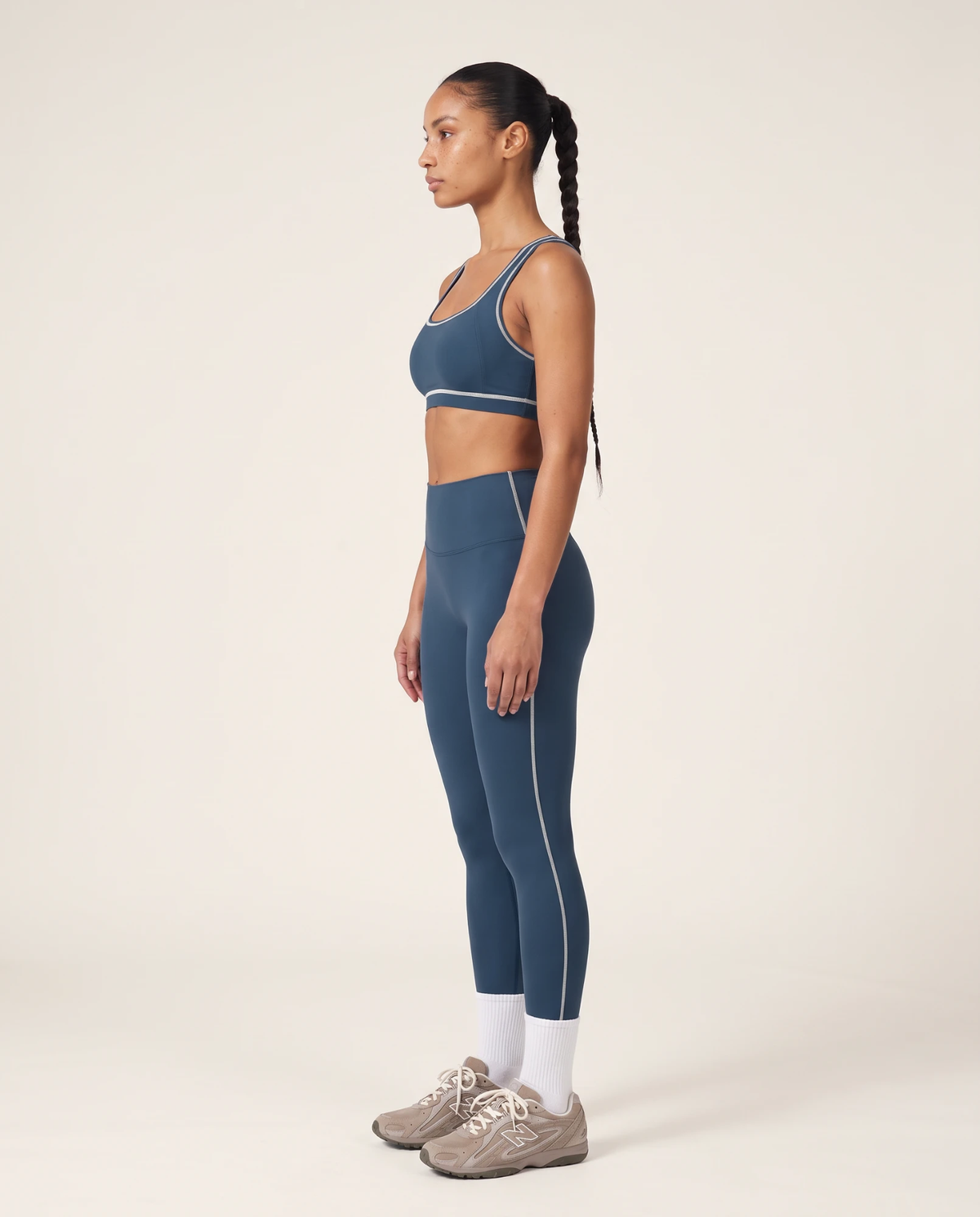 Legging Track - Slate Blue