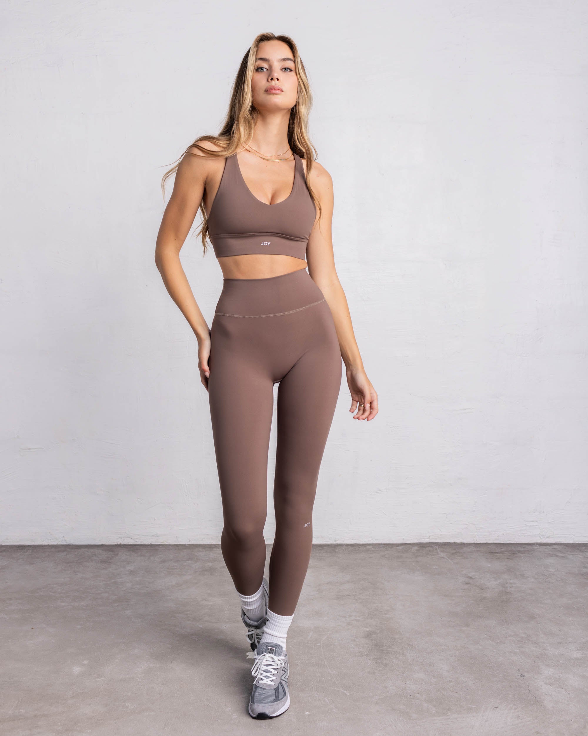 Legging Essential Sporty - Latte - Joy Studio - Premium Sportswear