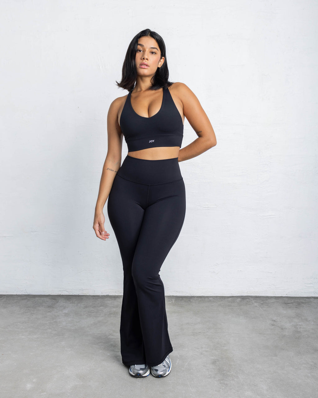 Legging Soft Touch Flare - Onyx - Joy Studio - Premium Sportswear