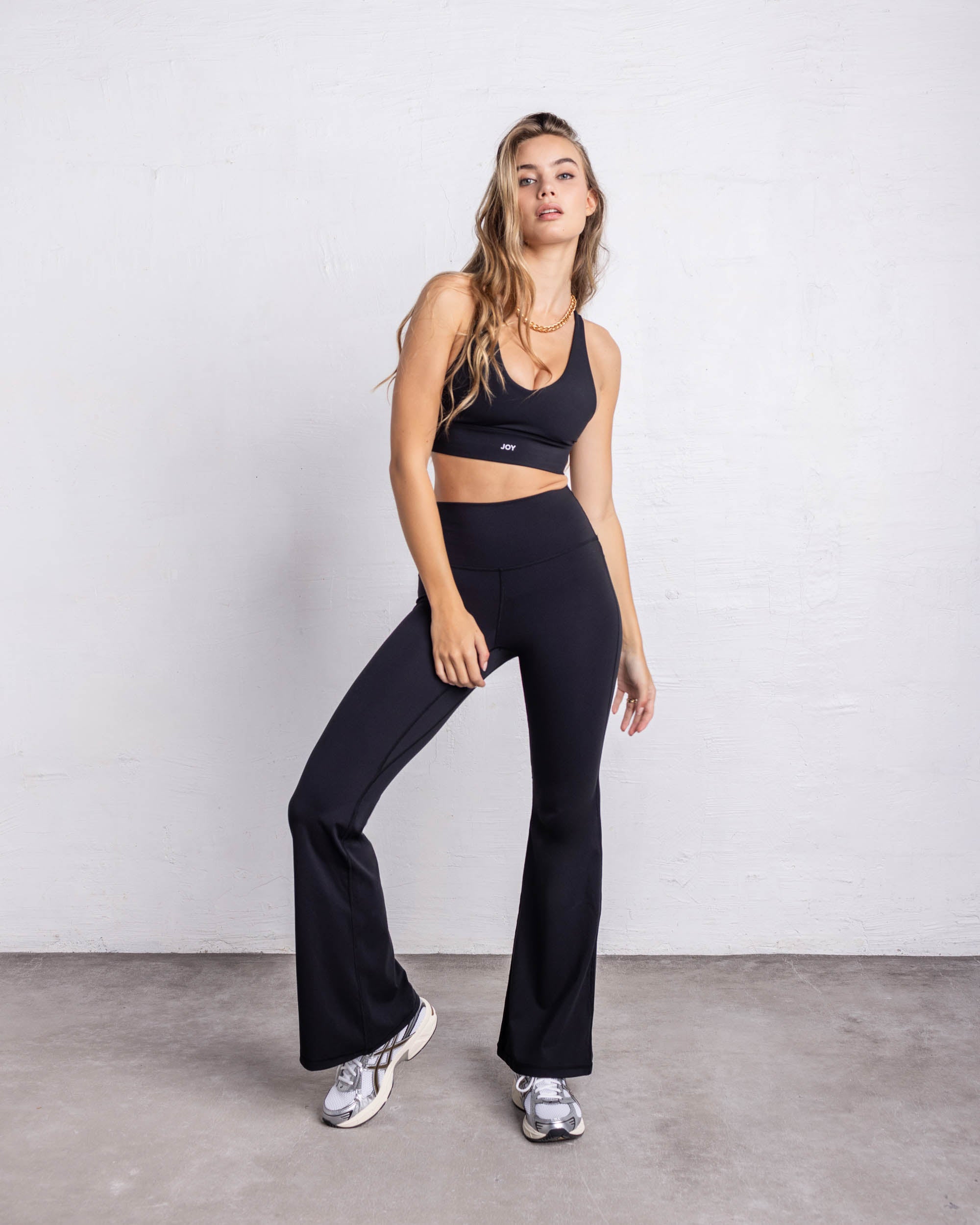 Legging Soft Touch Flare - Onyx - Joy Studio - Premium Sportswear