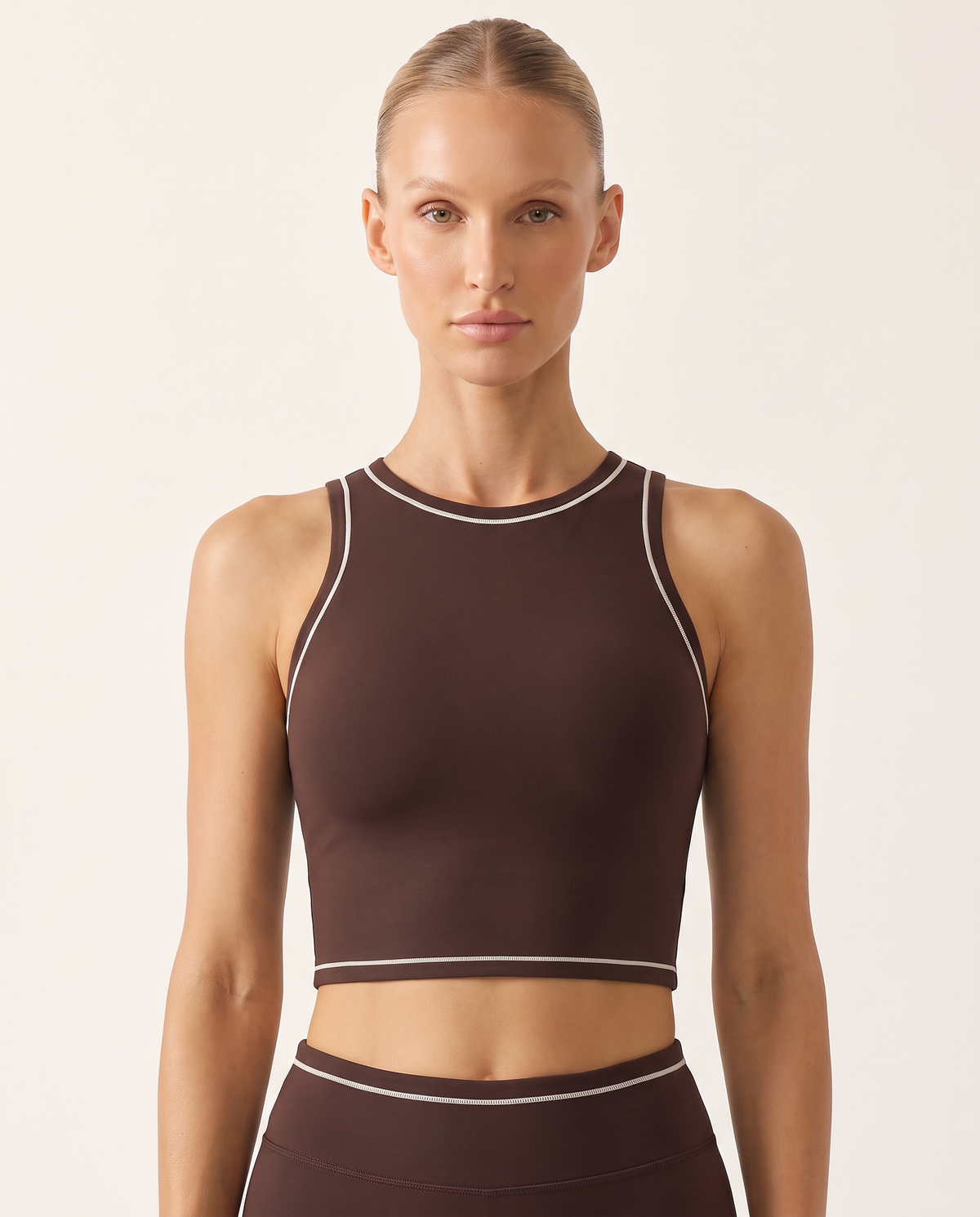 Brassière Varsity - Espresso - Joy Studio - Sportswear