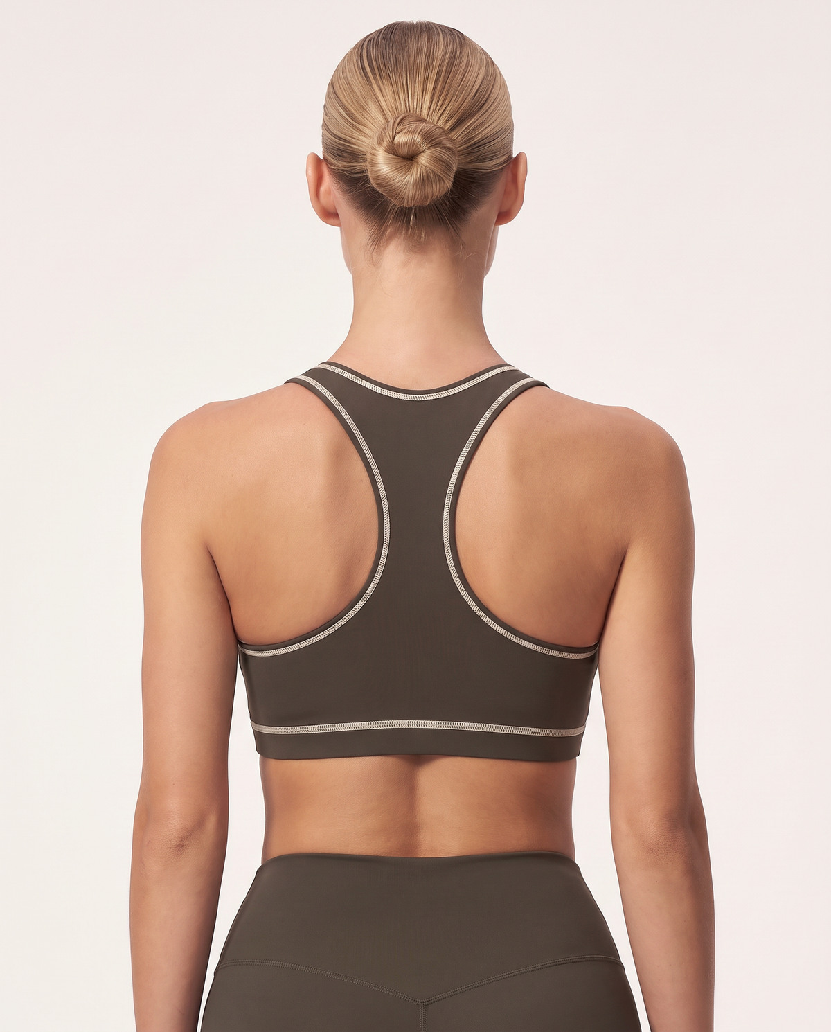 Brassière Racer Track - Cacao - Joy Studio - Sportswear