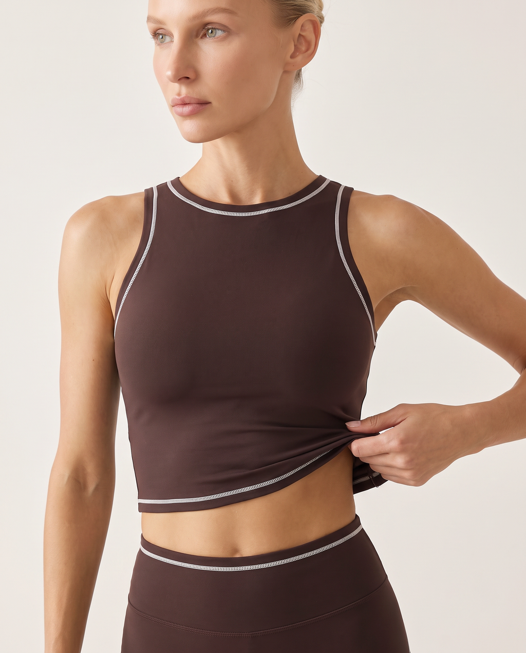 Brassière Varsity - Espresso - Joy Studio - Sportswear