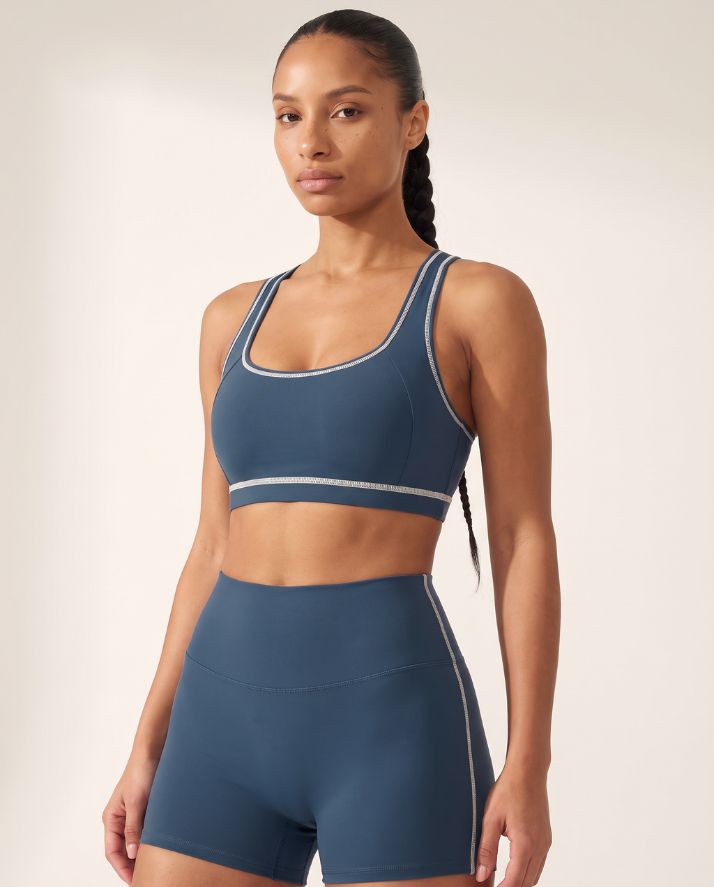 Brassière Racer Track - Slate Blue