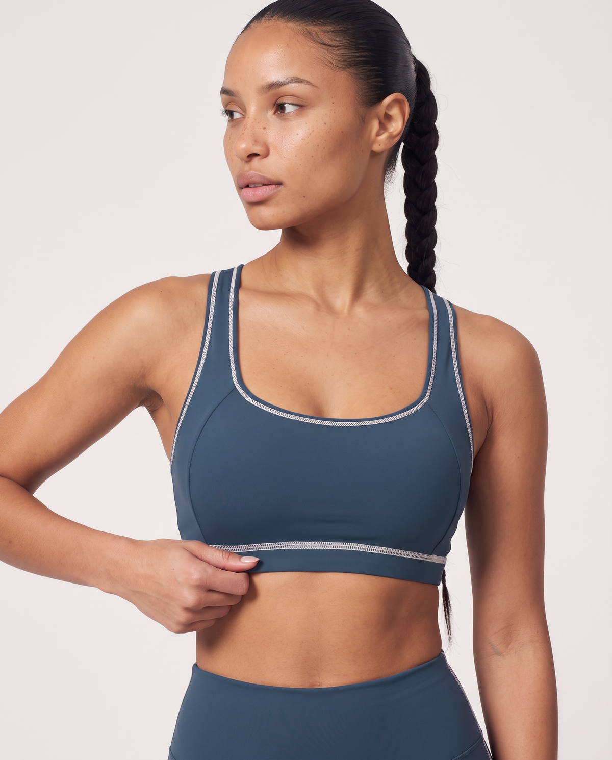 Brassière Racer Track - Slate Blue