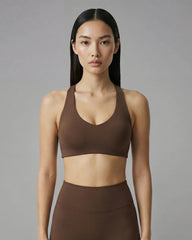 Brassière Racer Softform™ - Brown
