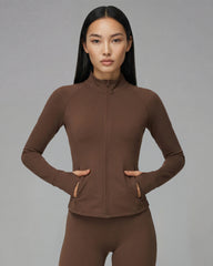 Veste Zippée Softform™ - Brown