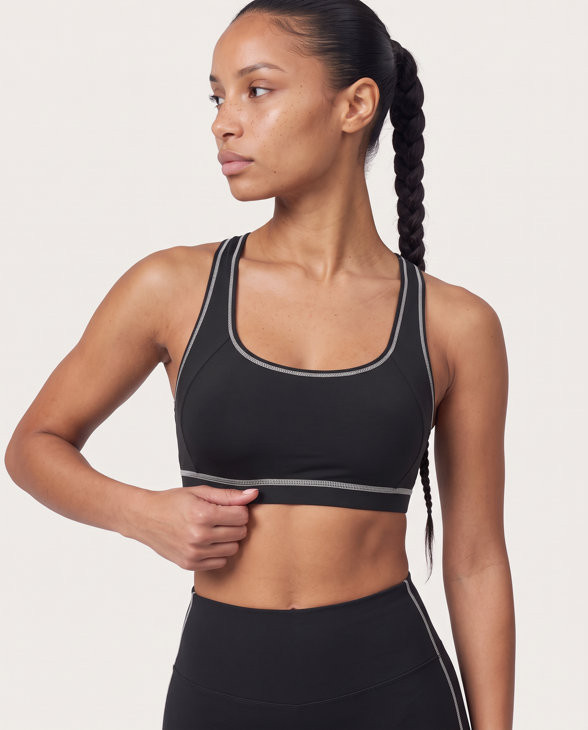 Brassière Racer Track - Onyx - Joy Studio - Sportswear