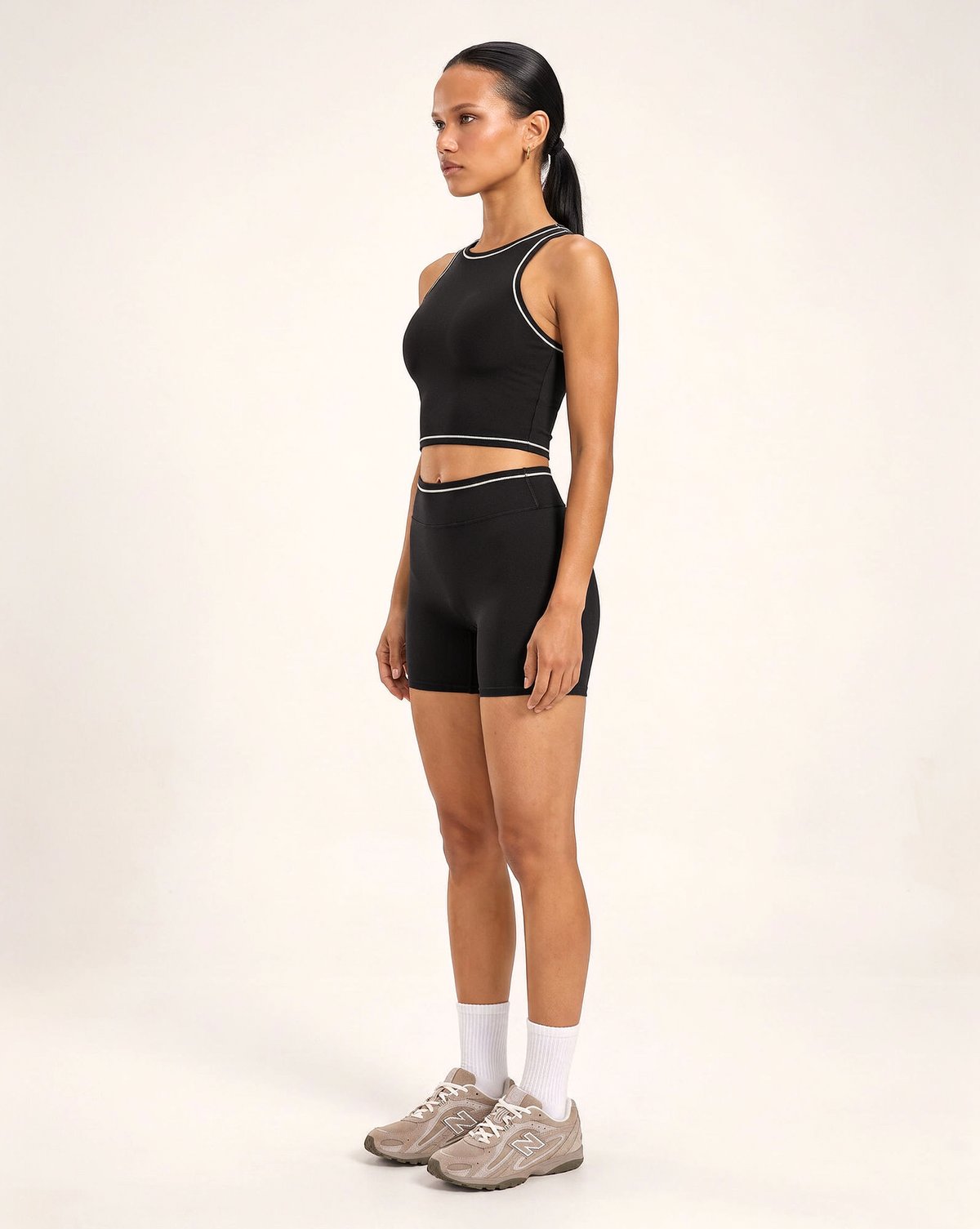 Brassière Varsity - Onyx
